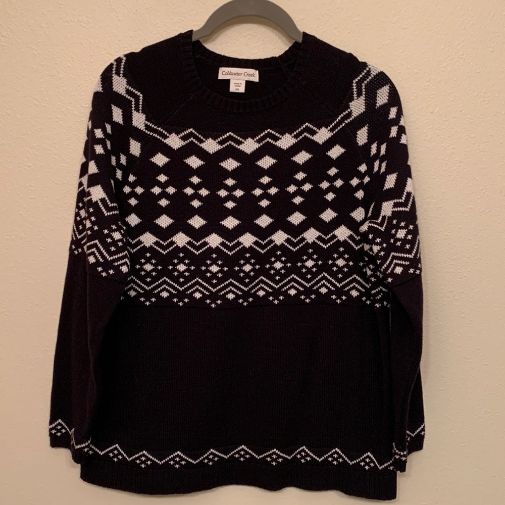 DONATED Coldwater Creek alpine sweater. Like new. 5 ⭐️Seller Posh Ambassador.
